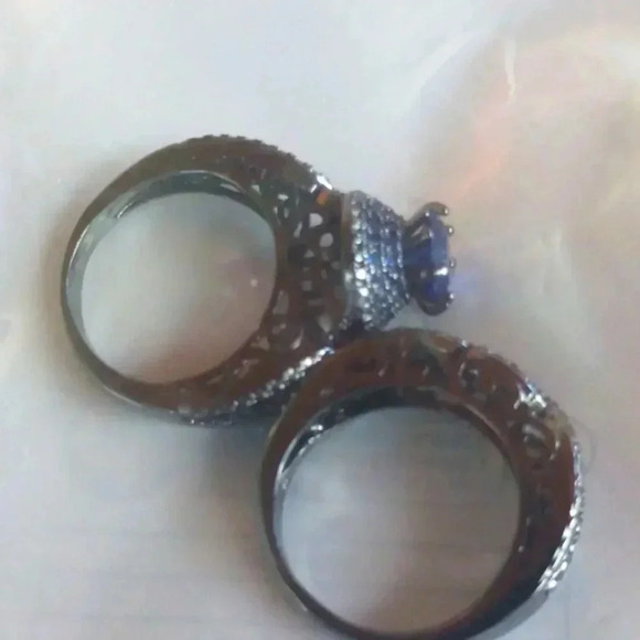 Jewelry Womens Stone Round Engagement Wedding Best Friend. .NWT.SZ 6 - Picture 4 of 4